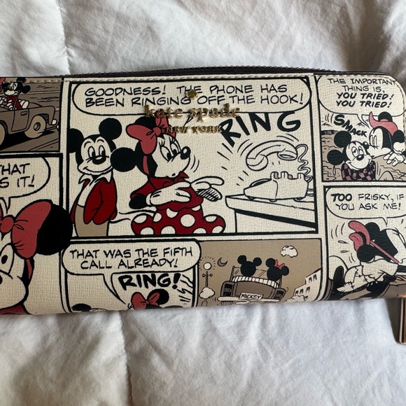 kate spade Handbags - NWT Kate Spade x Disney comic strip wallet